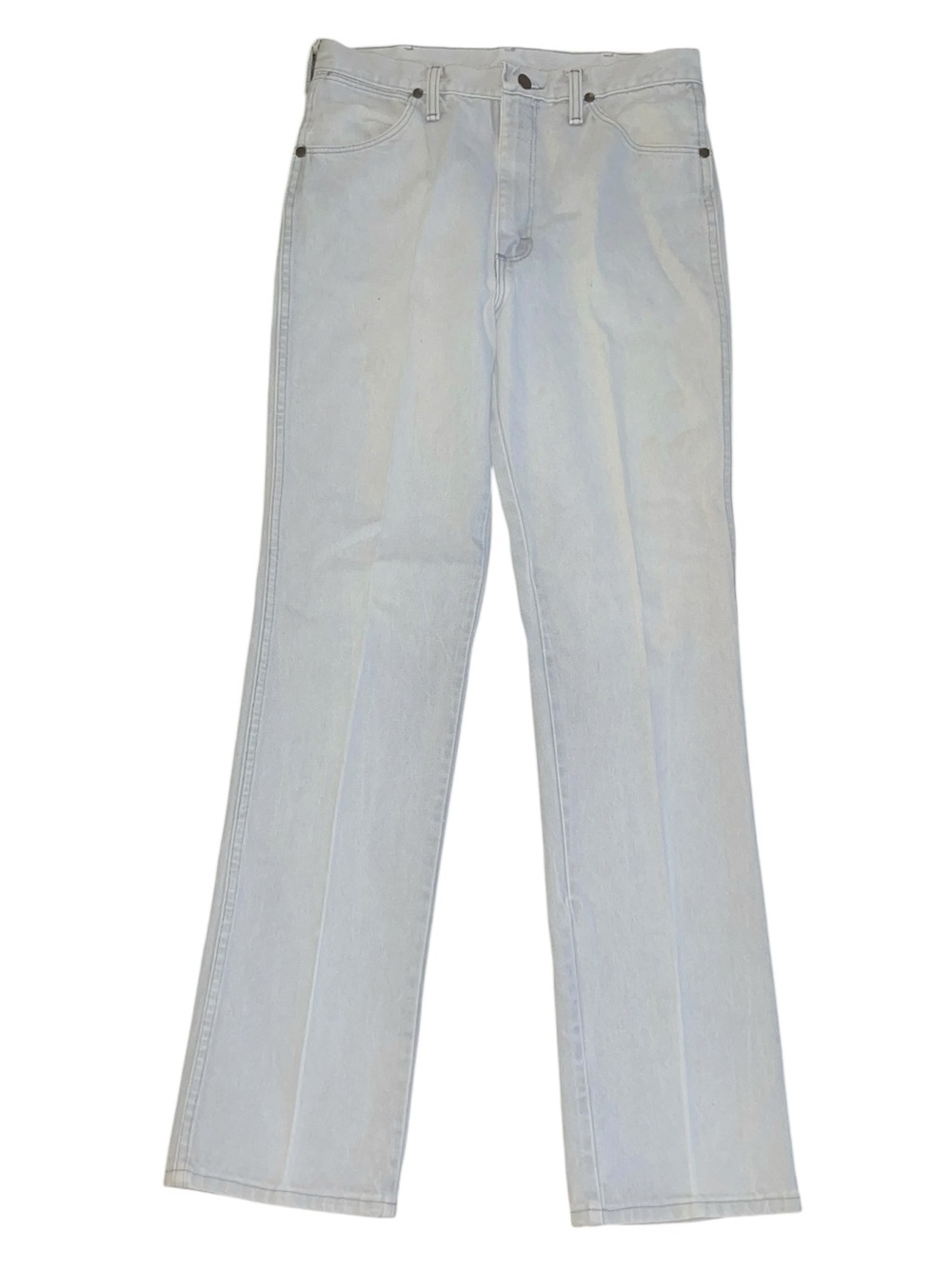 Vintage Wrangler 936GRY Gray Cowboy Cut Jeans USA Made 33x34